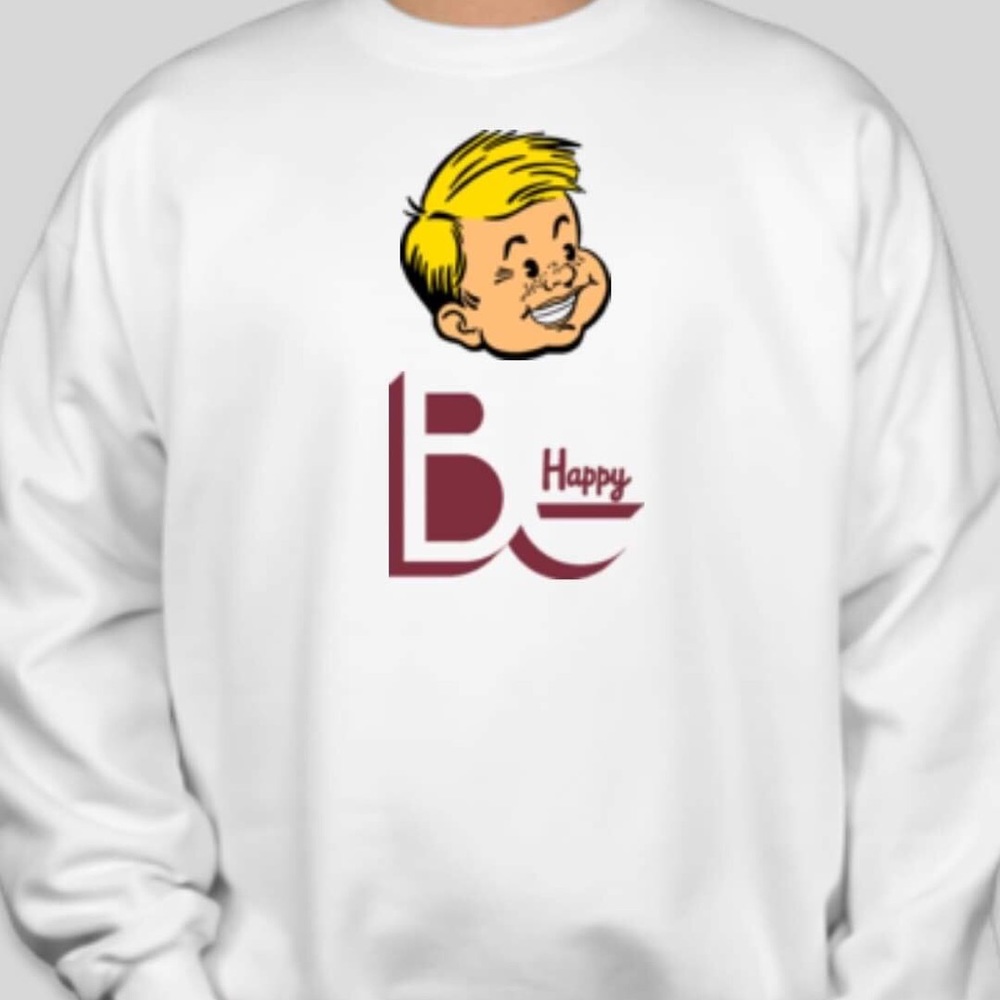 Be happy sweater winter cold is coming
